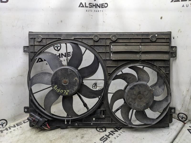 10-17 Volkswagen CC 2.0L Dual Radiator Cooling Fan Motor Assy 1K0-121-205-AJ OEM - Alshned Auto Parts