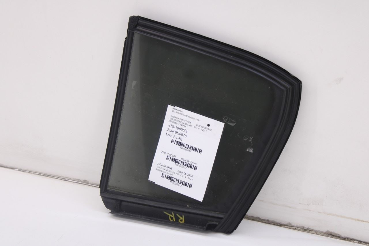 2016-2022 Kia Sportage Nightfall Rear Right Door Window Fixed Glass 83427D90106