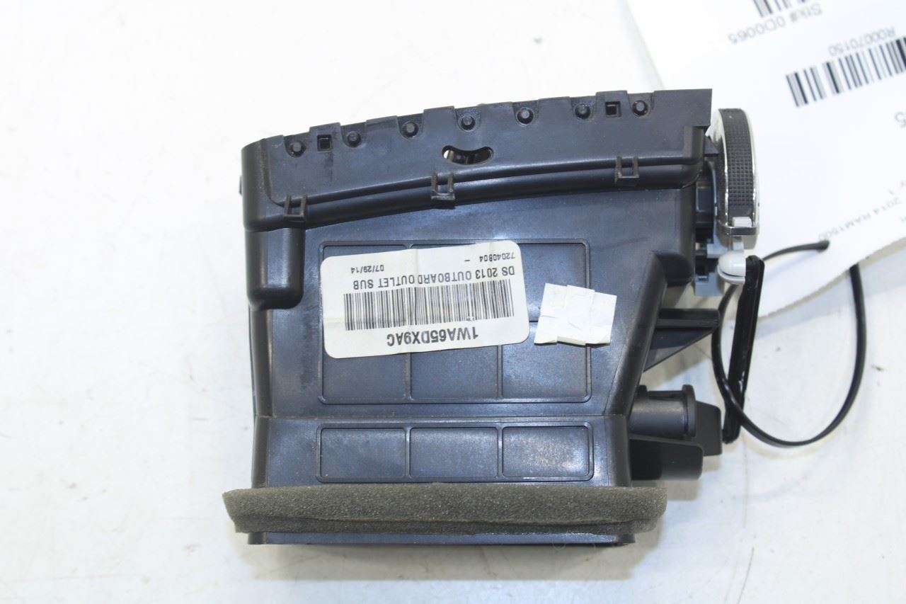 13-20 RAM 1500 Crew Cab Laramie Front Right Side Dash Outer Air Vent 1WA65DX9AC - Alshned Auto Parts