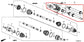 2019-21 Acura RDX SH-AWD 2.0L AWD Front Right Side Inner Intermediate Axle Shaft - Alshned Auto Parts
