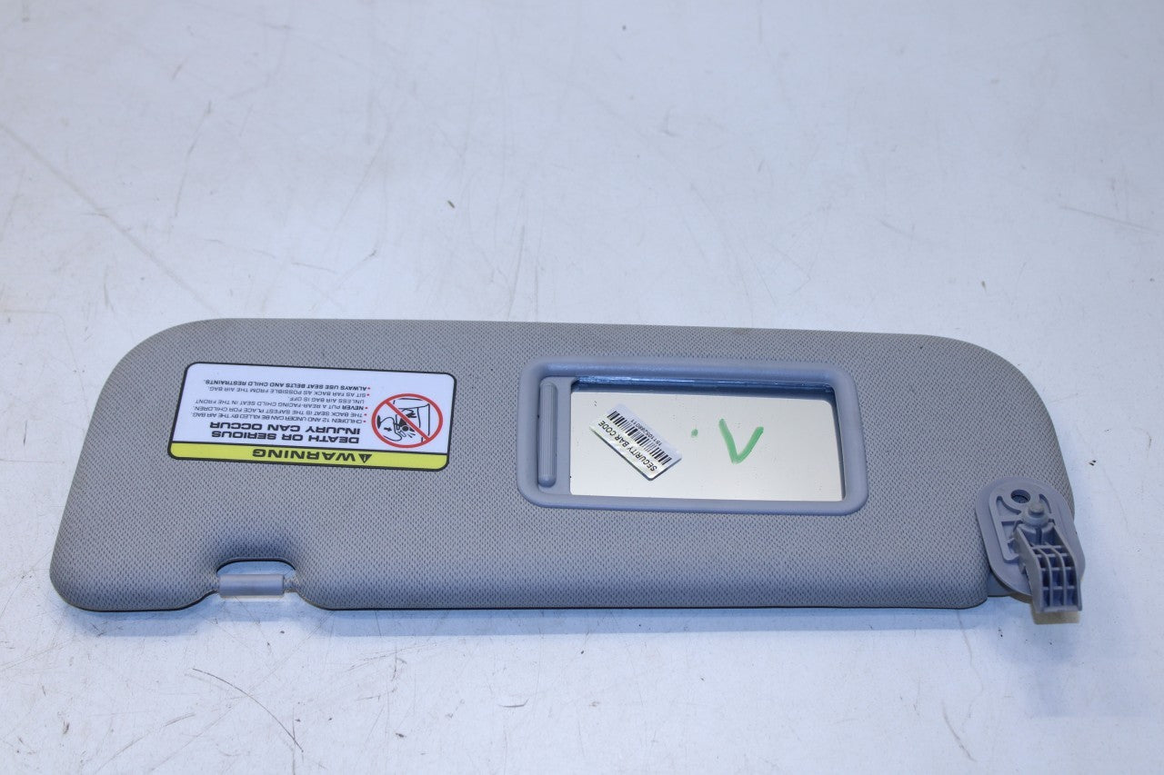 11-17 Hyundai Veloster Front Right and Left Side Sun Visor Set w/ Mirror *ReaD* - Alshned Auto Parts
