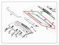 2010-16 Mercedes-Benz E350 Luxury 4Matic Rear Back Window Glass Roller Sun Shade1
