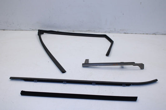 20-25 Kia Soul LX Rear Left Door Run Guide Channel w/ Belt Molding Weatherstrip - Alshned Auto Parts