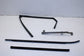20-25 Kia Soul LX Rear Left Door Run Guide Channel w/ Belt Molding Weatherstrip - Alshned Auto Parts