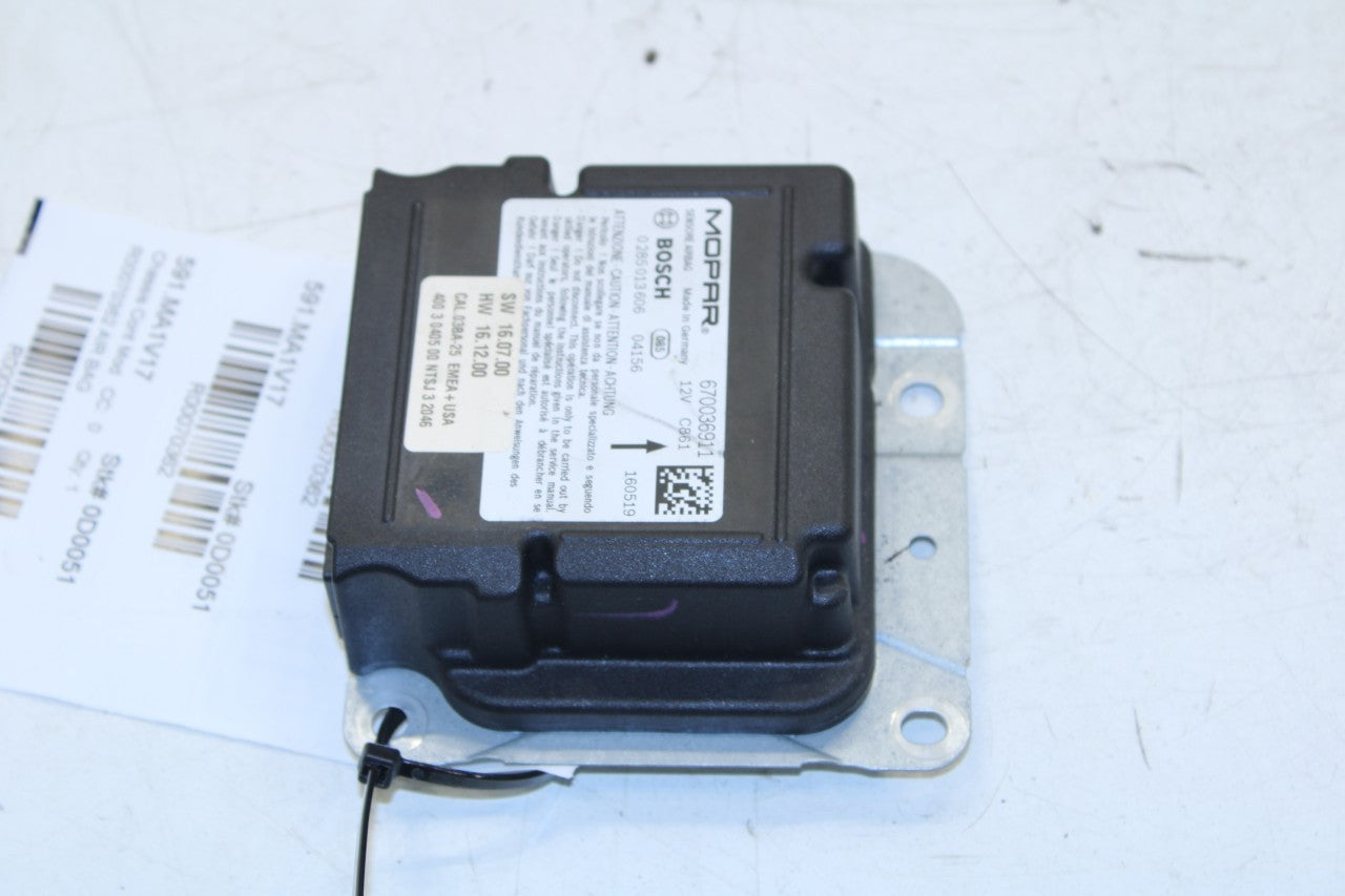 2017 Maserati Ghibli 3.0L Safety SRS Restraint Control Module ECU 670036911 OEM - Alshned Auto Parts
