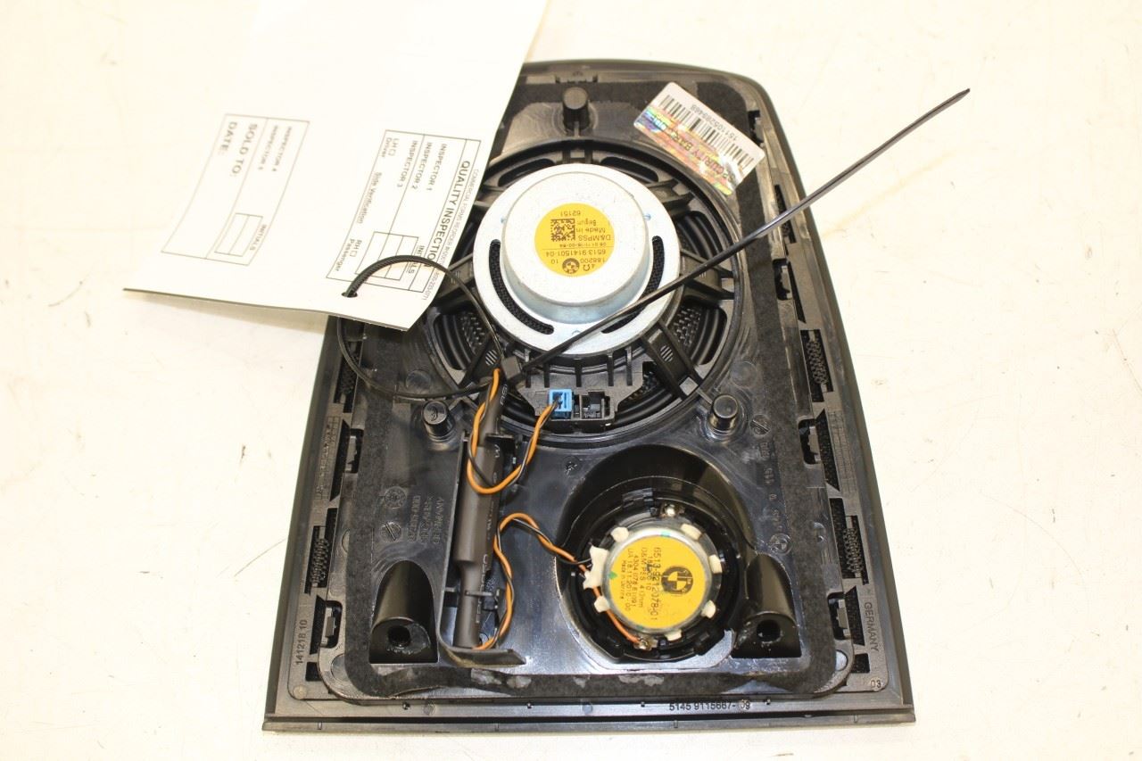 10-15 BMW 750Li xDrive Dash Instrument Panel Center Speaker w/ Trim 65139141501 - Alshned Auto Parts