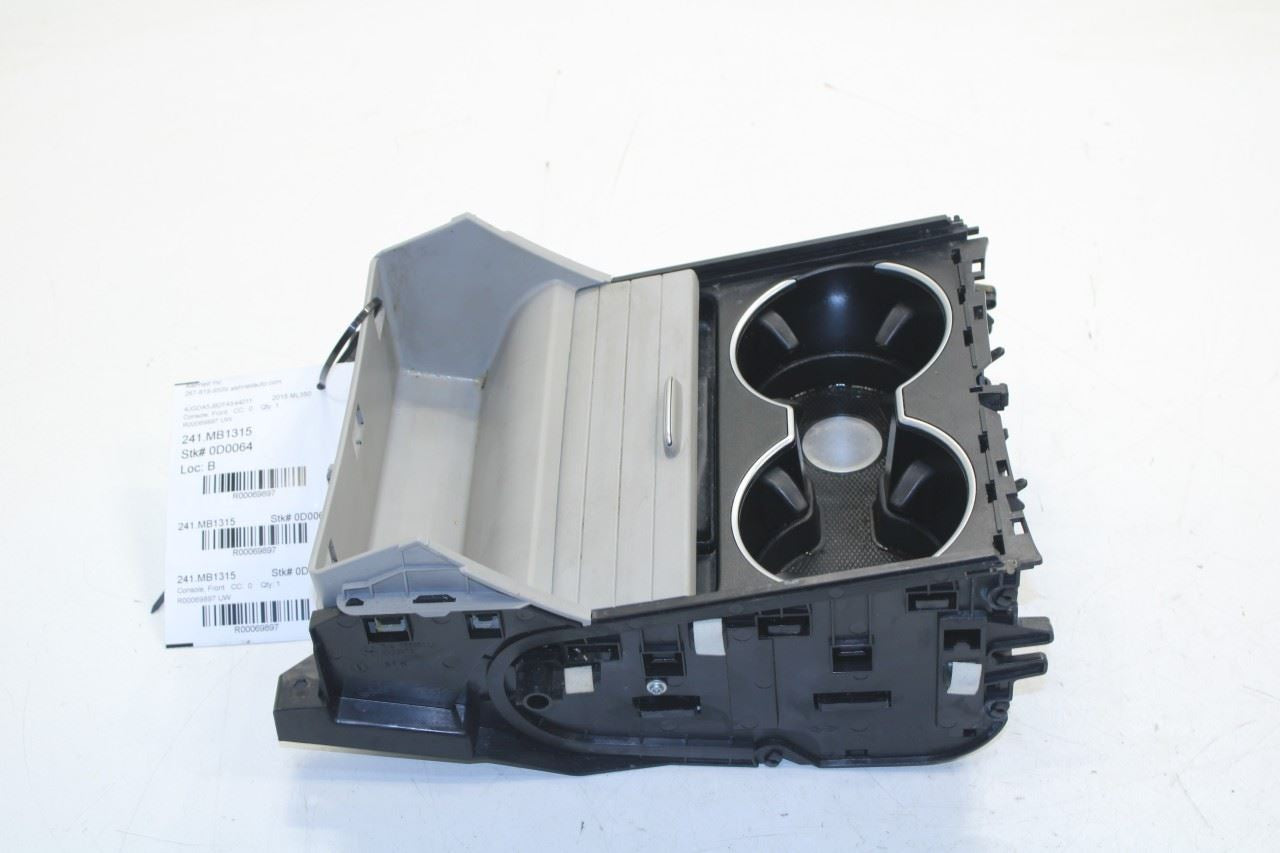 12-15 Mercedes-Benz ML350 3.5L Front Center Console Storage Tray and Cup Holder - Alshned Auto Parts