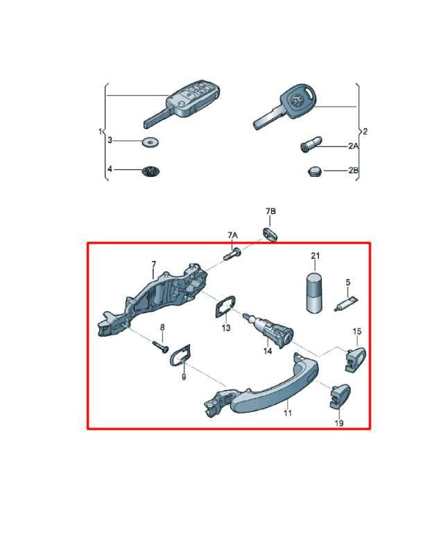 2011-18 Volkswagen Jetta Sport 1.8L Front Driver Left Side Door Exterior Handle1
