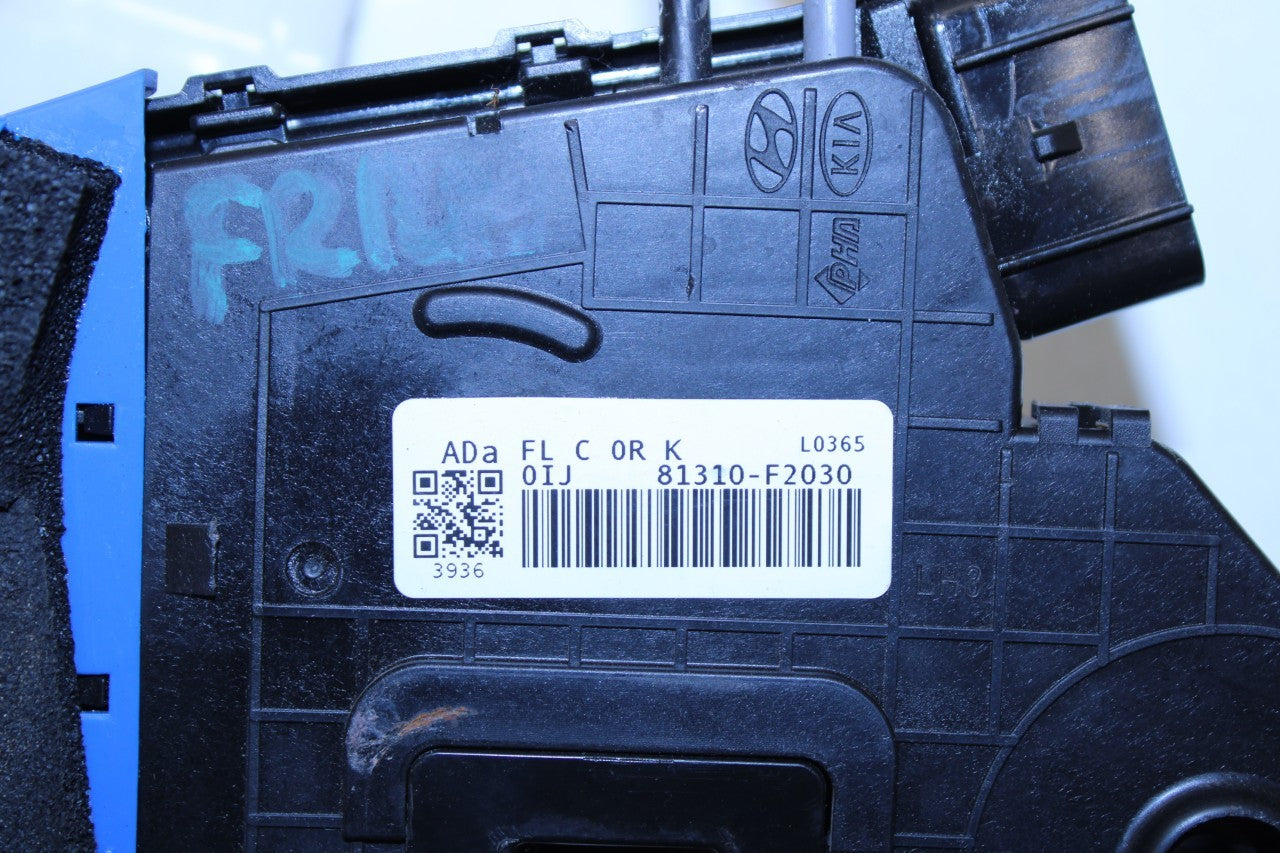 2016-20 Hyundai Elantra SEL Front Left Side Door Lock Latch Actuator 81310-F2030 - Alshned Auto Parts