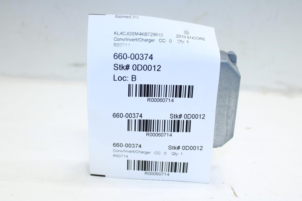 2016-2019 Buick Encore Power Supply Voltage Inverter Converter Module 13510484 - Alshned Auto Parts