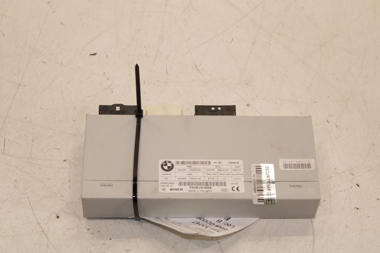 2011-2017 BMW X3 xDrive28i Rear Trunk Lid Liftgate Control Module 61357394649 - Alshned Auto Parts