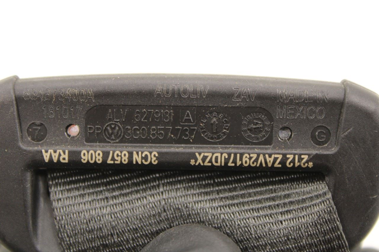 2018-24 Volkswagen Atlas S Rear Passenger Right Side 2nd Row Seat Belt Retractor - Alshned Auto Parts