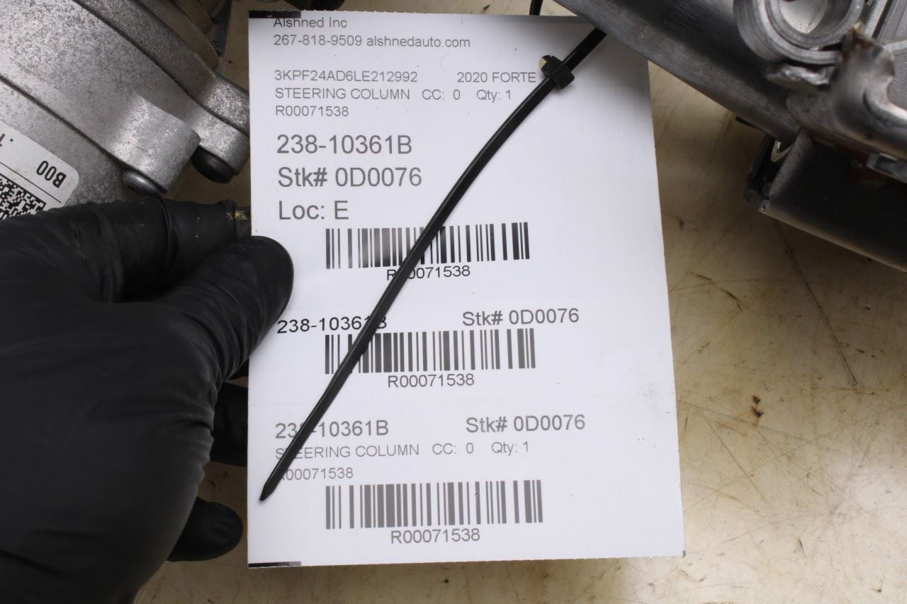 2019-2021 Kia Forte LXS 2.0L FWD Steering Column Assembly 56300M6000 OEM - Alshned Auto Parts