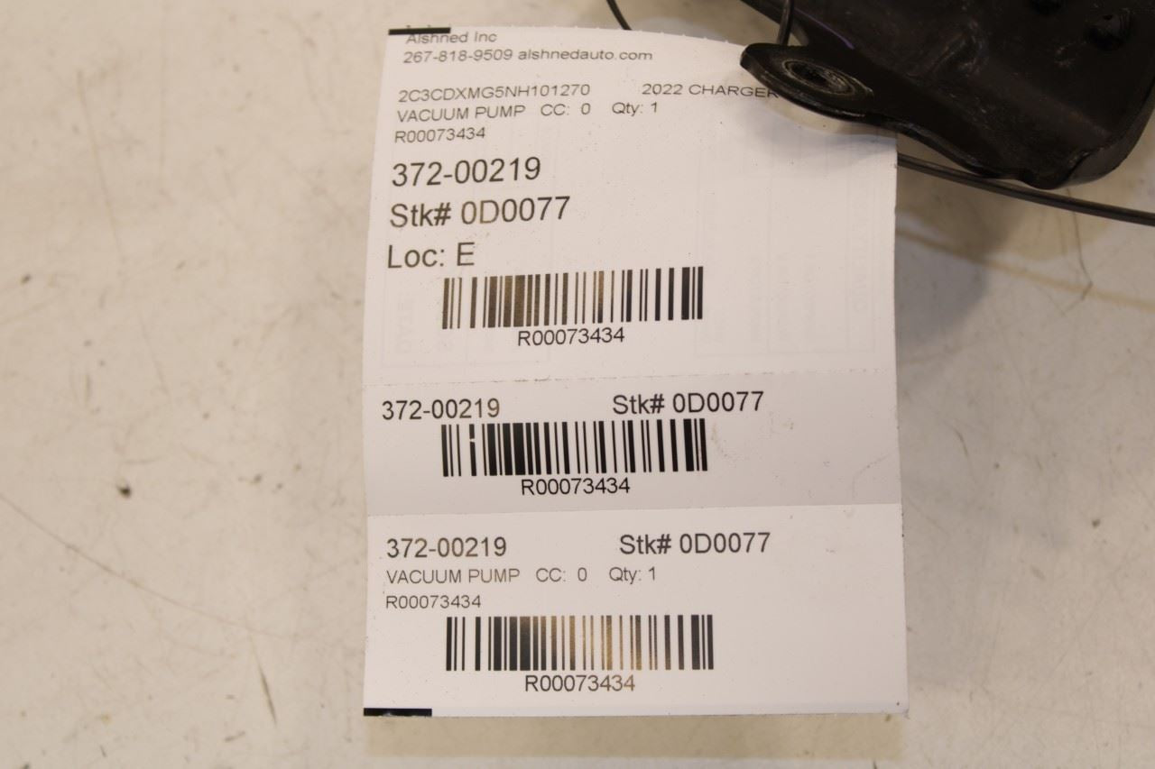 2014-23 Dodge Charger GT AWD 3.6L Engine Brake Booster Vacuum Air Pump 4581485AD - Alshned Auto Parts