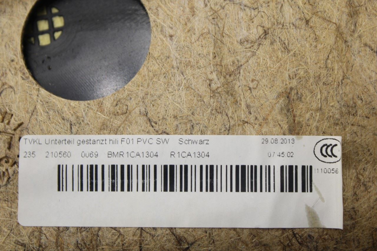 2010-2015 BMW 750i xDrive Rear Left Driver Side Door Trim Panel 51429161343 OEM - Alshned Auto Parts