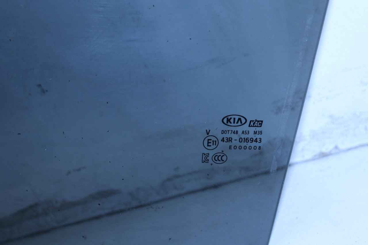 2020-2025 KIA Soul LX Rear Left Driver Side Door Window Glass 83410-K0520 OEM - Alshned Auto Parts