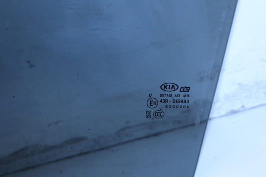 2020-2025 KIA Soul LX Rear Left Driver Side Door Window Glass 83410-K0520 OEM - Alshned Auto Parts