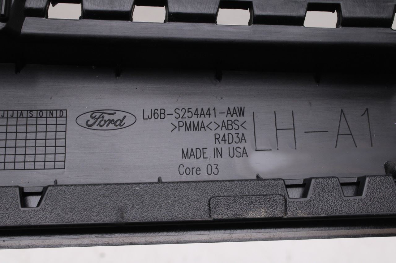 20-25 Ford Escape SEL Rear Left Door B-Pillar Exterior Molding LJ6B-S254A41-AAW - Alshned Auto Parts