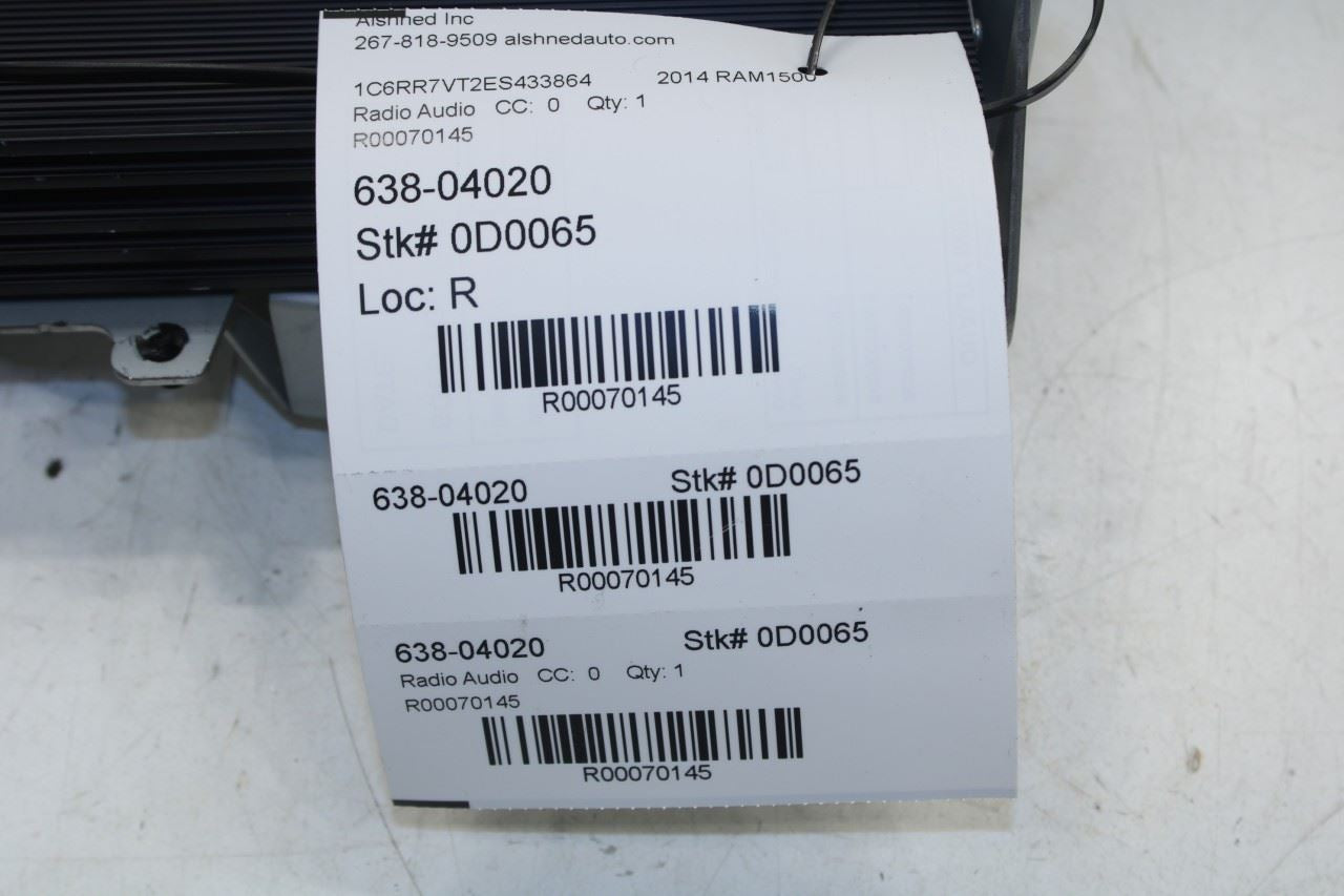 2013-2024 Ram 1500 Classic Crew Cab Audio Radio Amplifier Amp 68248793AB OEM - Alshned Auto Parts