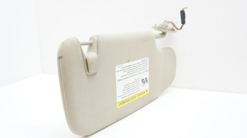 10-12 Ford Fusion Driver Left Side Sun Visor (Beige) OEM AE5Z-5404105-AA - Alshned Auto Parts