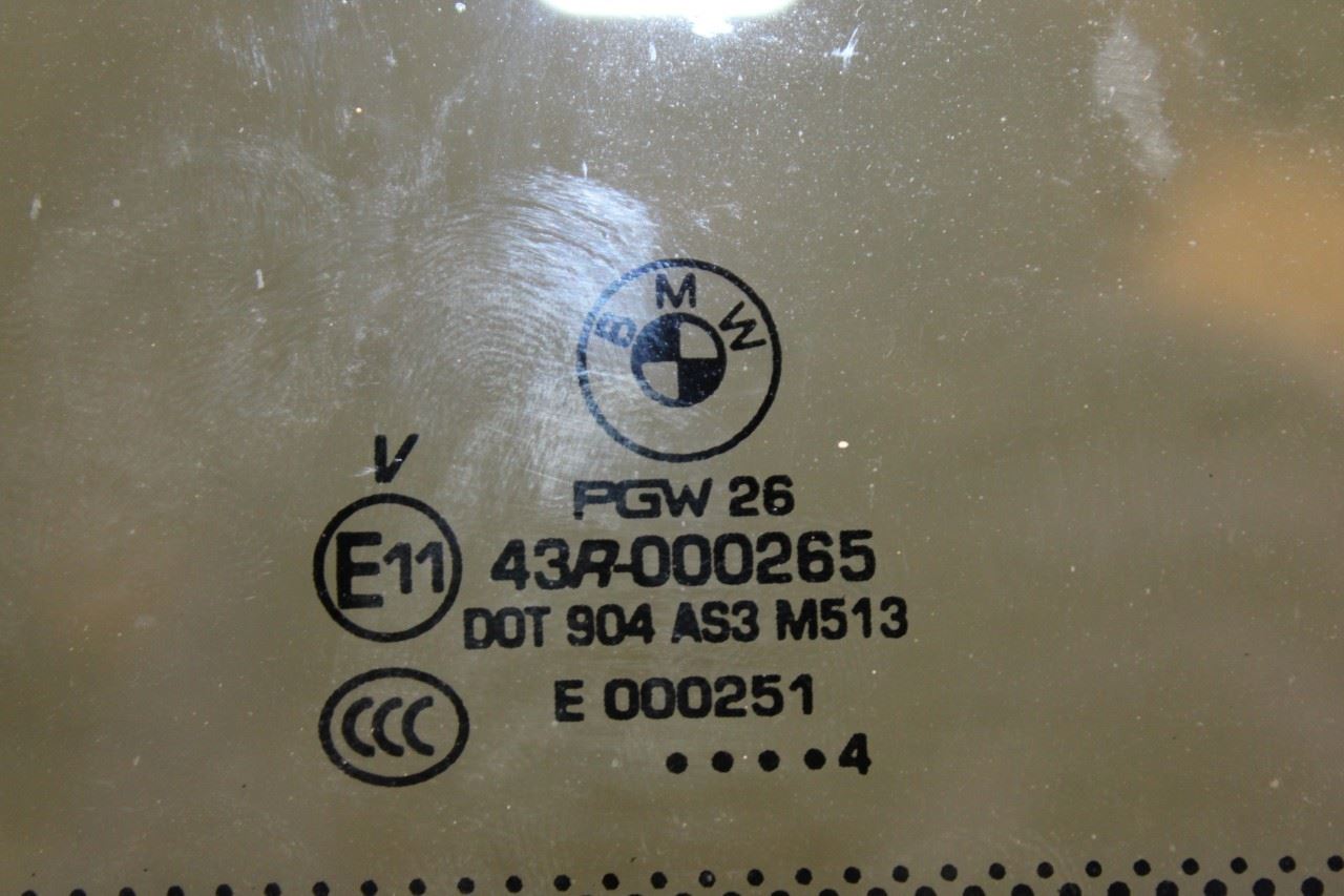 2014-2018 BMW X5 xDrive35i Rear Panoramic Sunroof Roof Glass 54137386961 OEM - Alshned Auto Parts