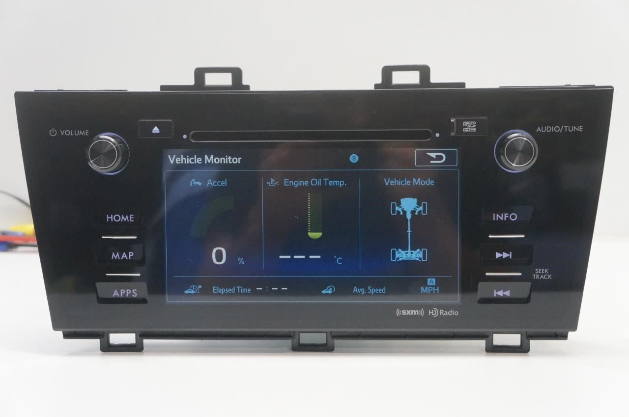 2017 Subaru Legacy Fujitsu Ten Navi Audio Radio CD Player Receiver with Display - Alshned Auto Parts