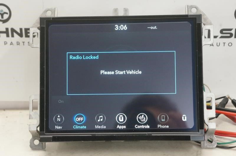 21-22 Jeep Wrangler 8.4'' Display Audio Radio Navigation Receiver 68472587AG OEM - Alshned Auto Parts