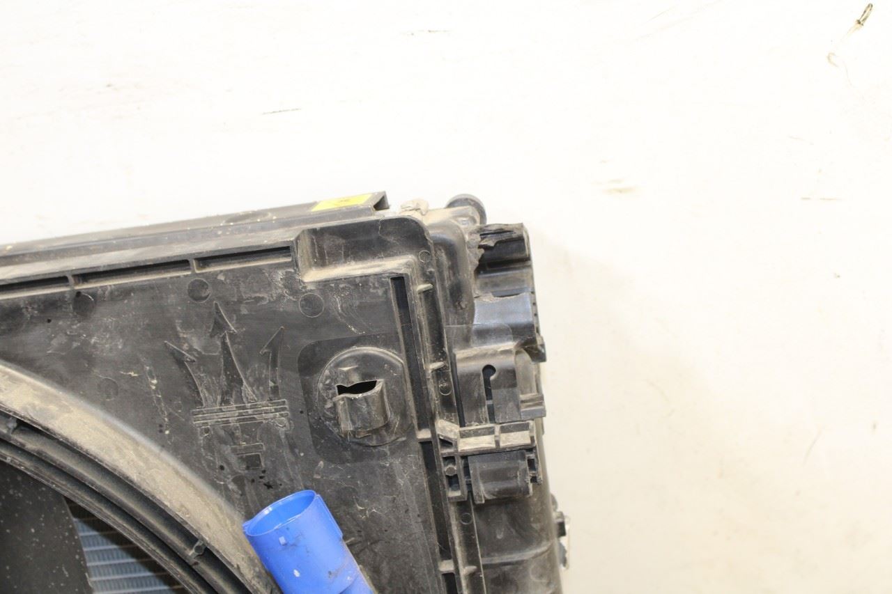 14-20 Maserati Ghibli 3.0L Engine Cooling Radiator w/ Fan Assy 670109996 *ReaD* - Alshned Auto Parts