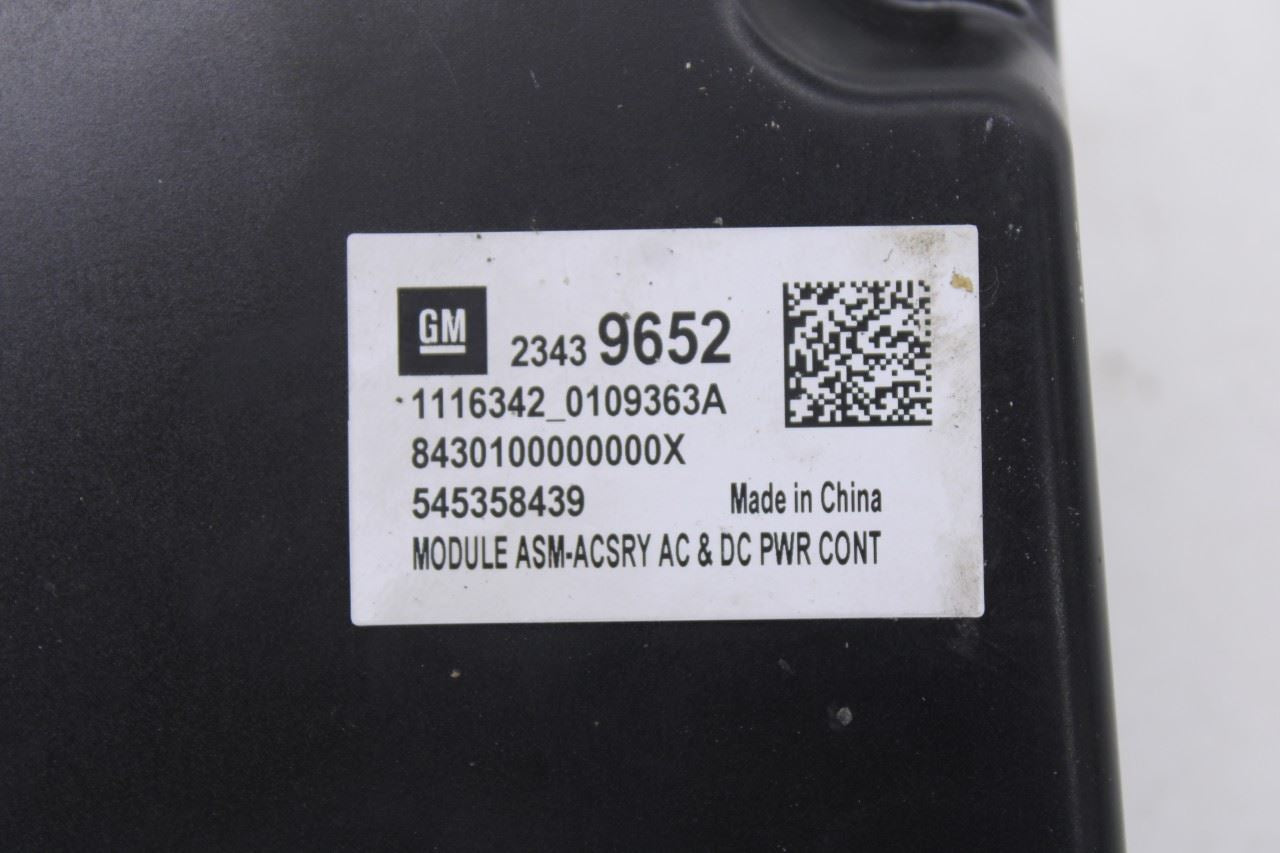 18-2024 Chevrolet Equinox LT 1.5L Power Supply Voltage Inverter Converter Module10