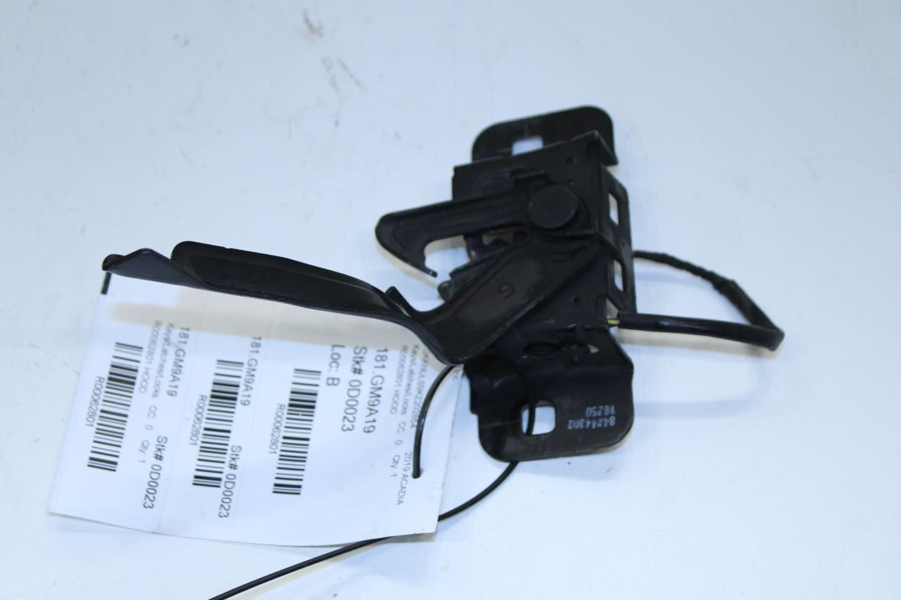 2019 GMC Acadia SLT-1 Front Hood Lock Latch Actuator 84244302 OEM - Alshned Auto Parts