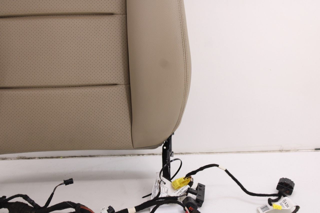 10-13 Mercedes-Benz E350 Luxury AWD Front Right Side Seat Backrest Upper Cushion6