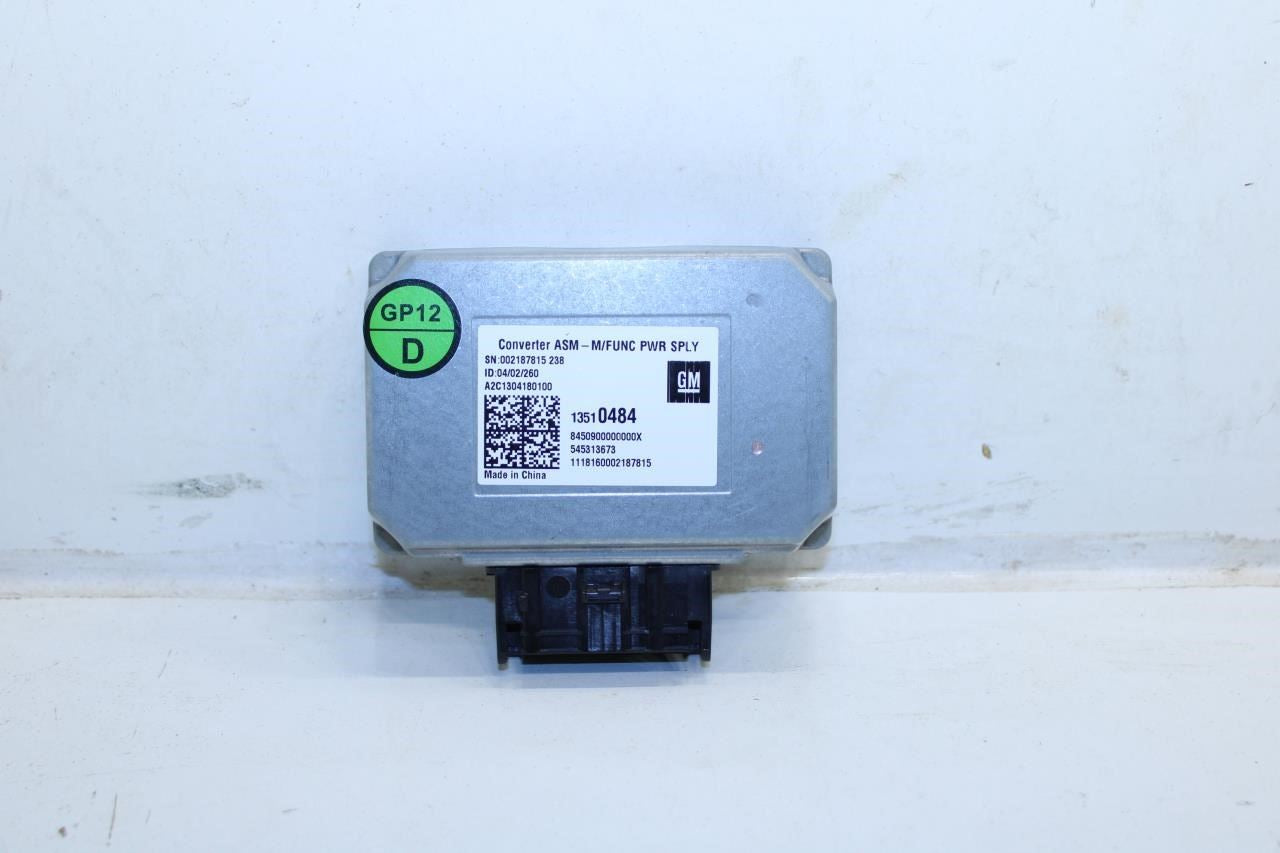 2016-2019 Buick Encore Power Supply Voltage Inverter Converter Module 13510484 - Alshned Auto Parts