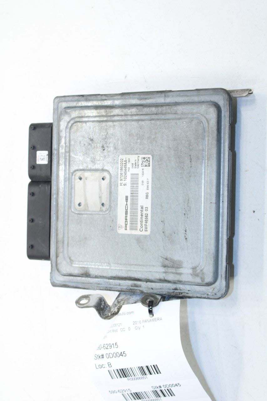 2014-16 Porsche Panamera 4 Engine Computer Control Module ECU ECM 970-618-602-020
