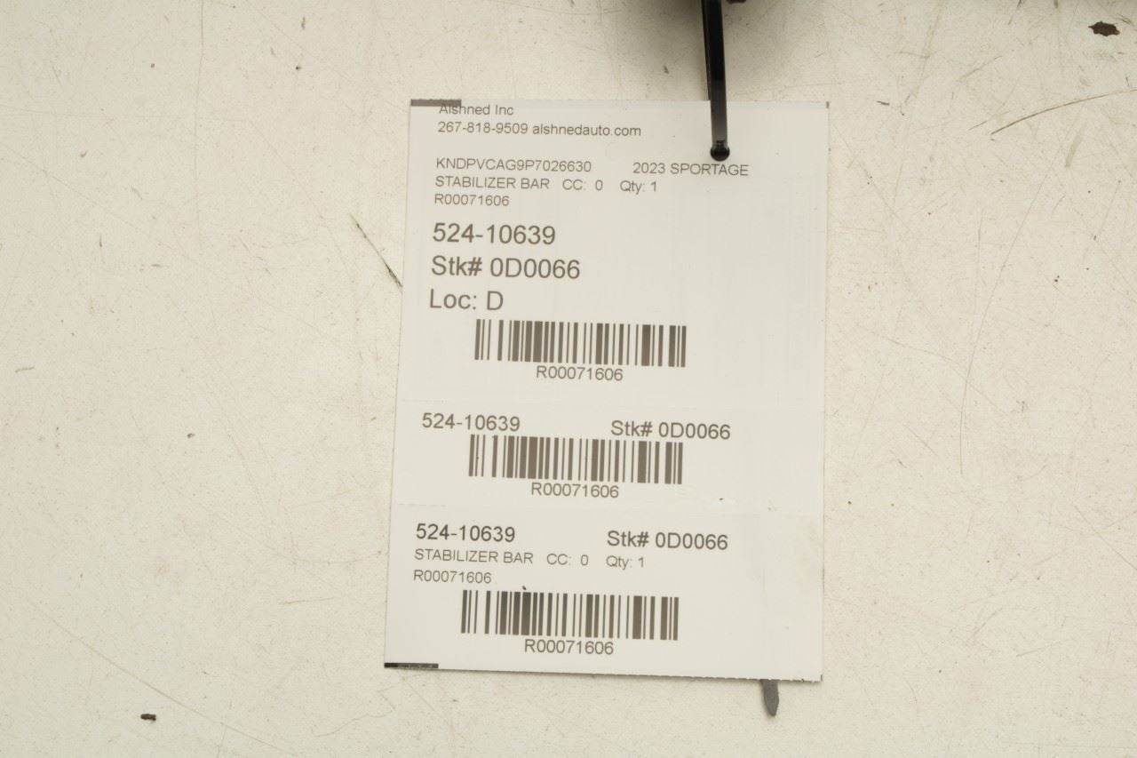 2023-2025 Kia Sportage Hybrid EX Front Suspension Stabilizer Sway Anti-Roll Bar - Alshned Auto Parts