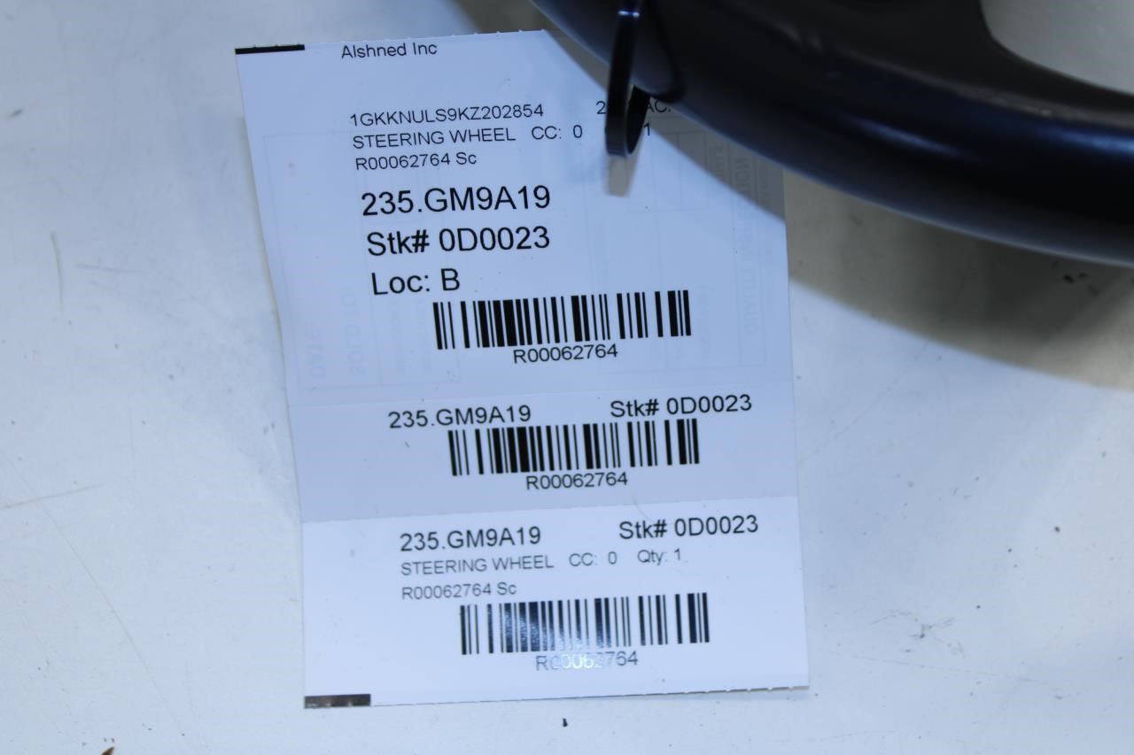 2017-20 GMC Acadia SLT-1 Steering Wheel Leather w/ Control Buttons 84500809 OEM - Alshned Auto Parts