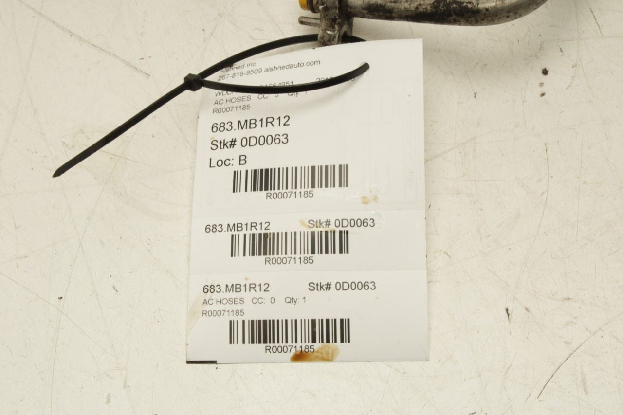 10-16 Mercedes-Benz E350 4Matic AC Air Conditioning Discharge Pressure Hose Line - Alshned Auto Parts