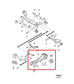 15-16 Volvo S60 T5 Premier FWD Rear Left Side Trailing Arm w Spindle Knuckle Hub - Alshned Auto Parts
