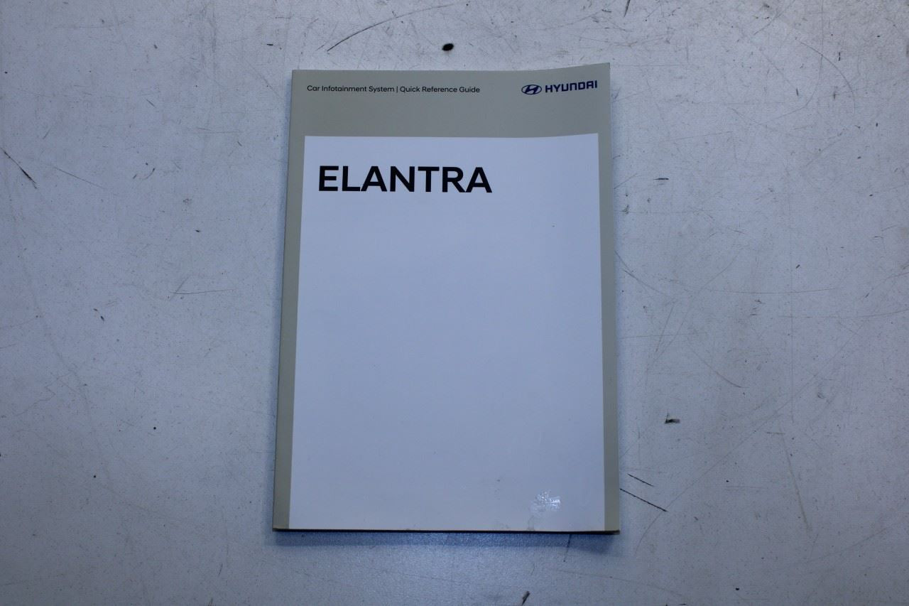 2022 Hyundai Elantra SEL Owners Manual Set NOAO-EU231 OEM - Alshned Auto Parts