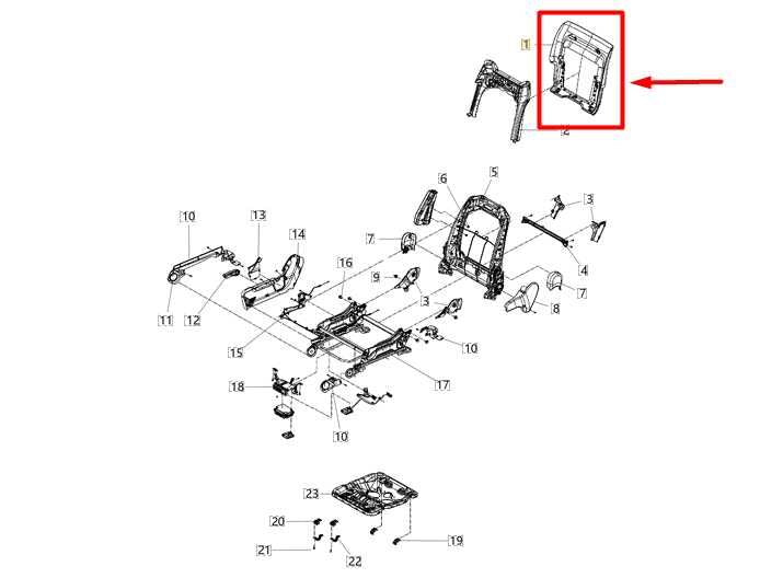 2017-2024 Dodge Durango FR Left Side Seat Back Panel Trim Cover 1UP05DX9AC OEM - Alshned Auto Parts