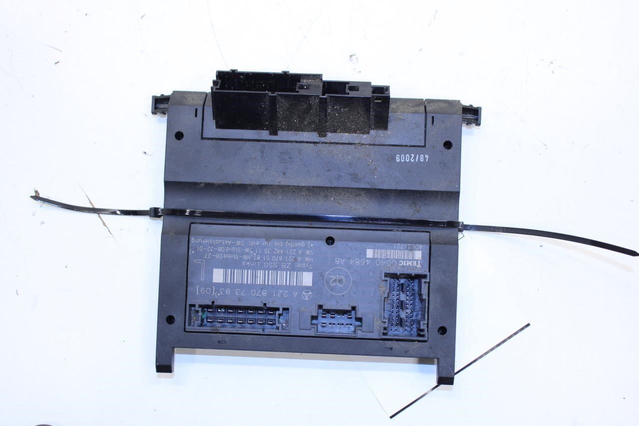 07-2013 Mercedes-Benz S550 Front Left Side Seat Control Module 221-870-73-93 OEM - Alshned Auto Parts