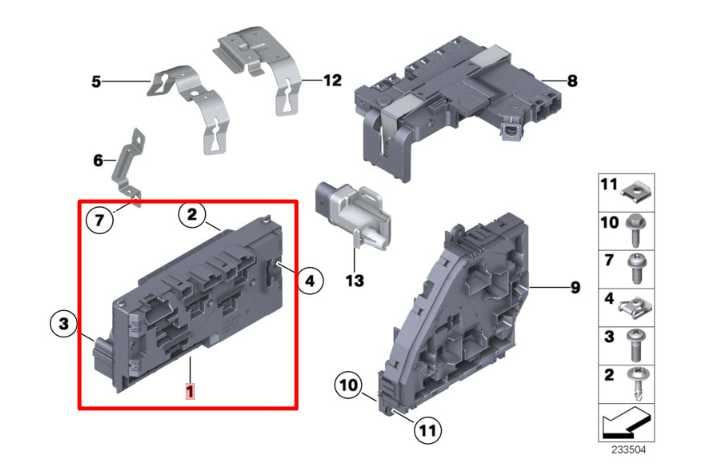 2010-2012 BMW 750Li xDrive 4.4L AWD Front Power Distribution Fuse Relay Block - Alshned Auto Parts