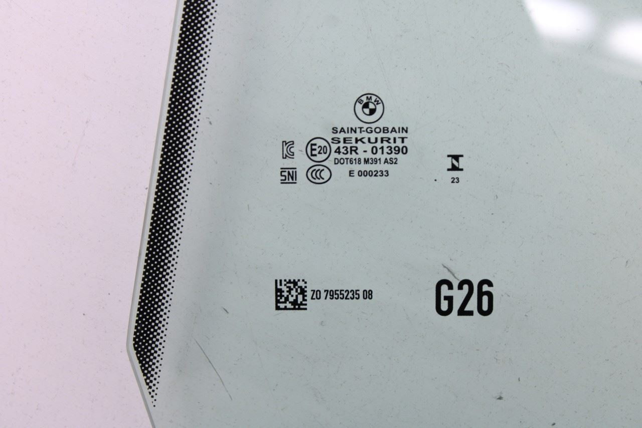 2023-25 BMW 430i Gran Coupe xDrive Rear Left Side Door Window Glass 51357955235 - Alshned Auto Parts
