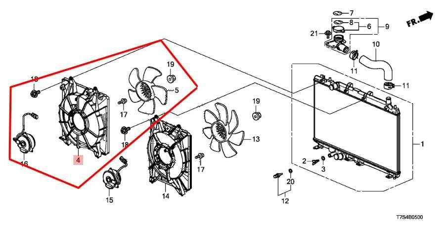 2016-22 Honda HR-V LX 1.8L Radiator Cooling Fan Motor Assembly 19015-51B-H01 OEM - Alshned Auto Parts
