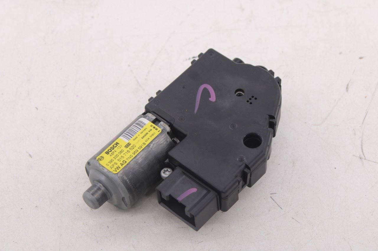 09-17 Audi Q5 Premium Roof Power Sliding Glass Sunroof Motor Set of 2 7N0959591B20