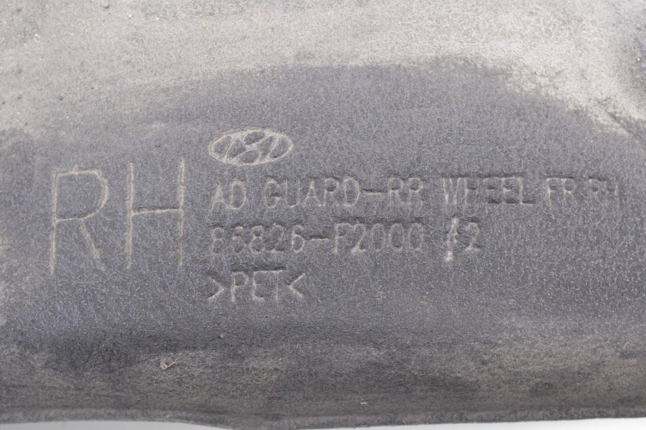 2016-18 Hyundai Elantra Value Edition Rear Right Wheelhouse Liner Splash Shield - Alshned Auto Parts