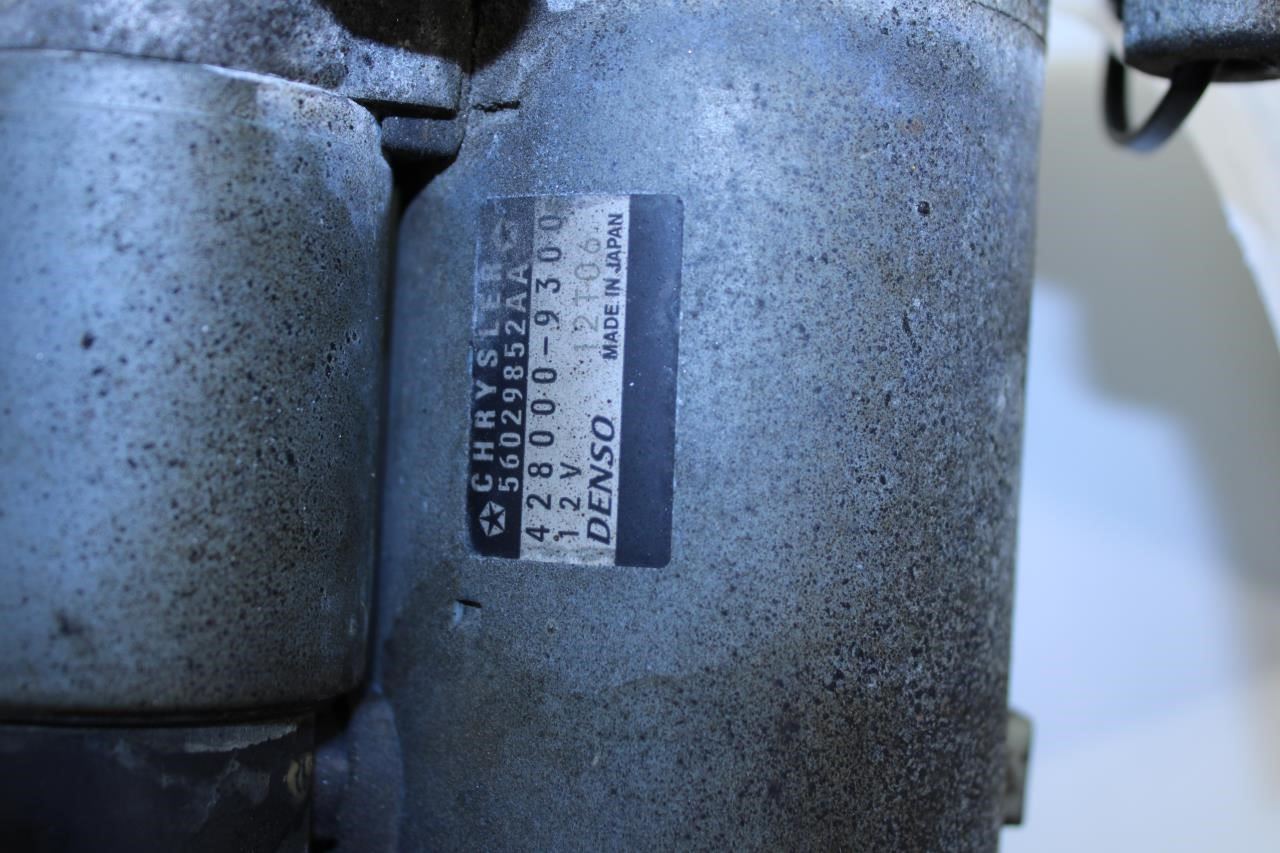 2012-2023 Jeep Wrangler Sahara 3.6L Engine Starter Motor 56029852AB OEM - Alshned Auto Parts
