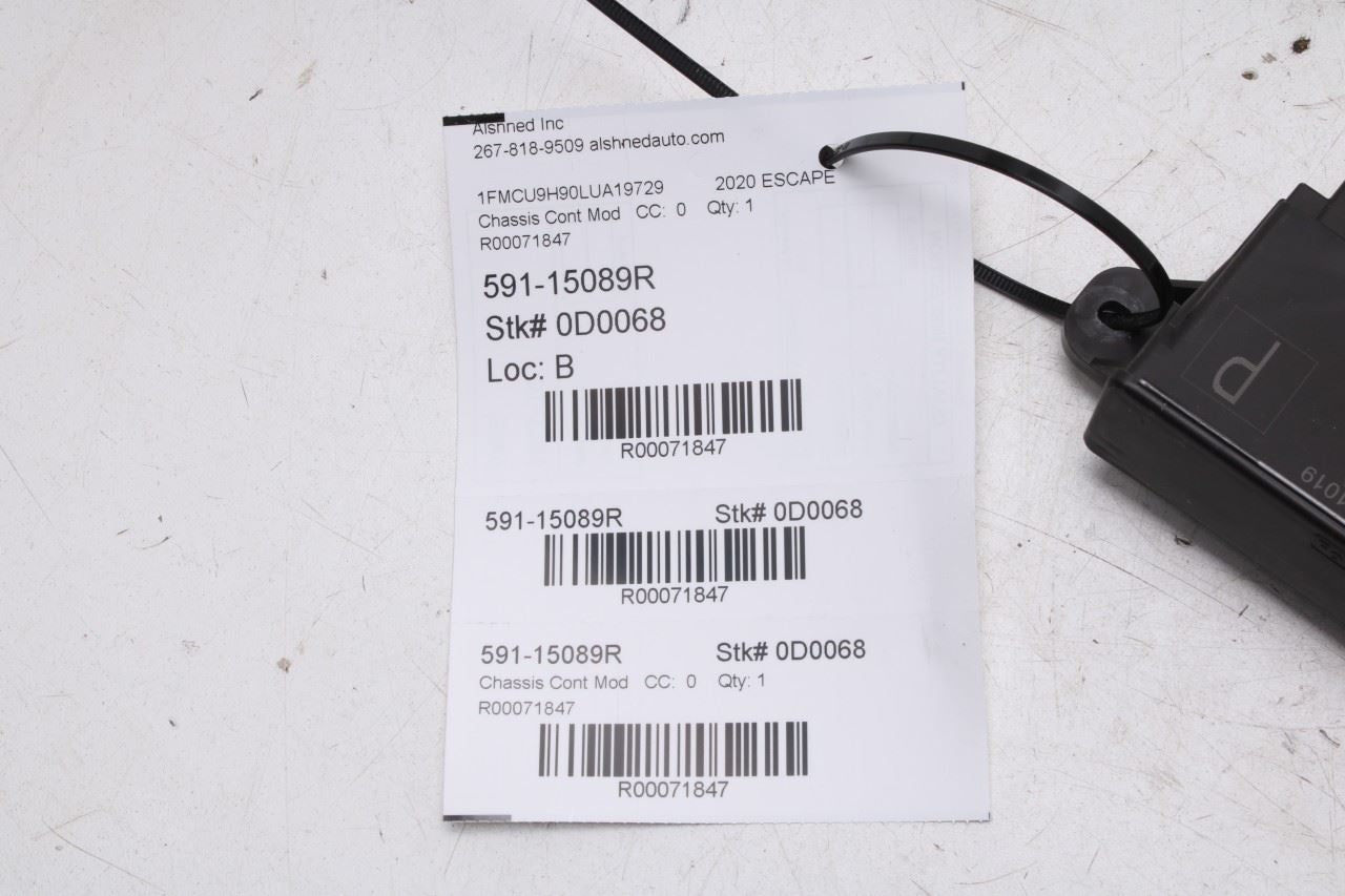 2020-2022 Ford Escape SEL Front Right Side Door Control Module JX7T-14B533-AF - Alshned Auto Parts