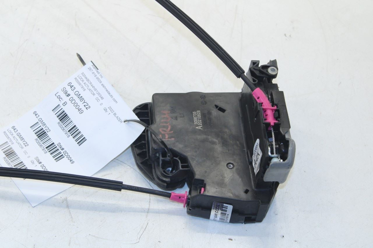 2019-2024 Chevrolet Blazer 2LT Front Left Side Door Lock Latch Actuator 13546475 - Alshned Auto Parts