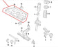 2019-2026 Volkswagen Jetta SE FWD Front Crossmember Subframe 5QM199315A OEM2
