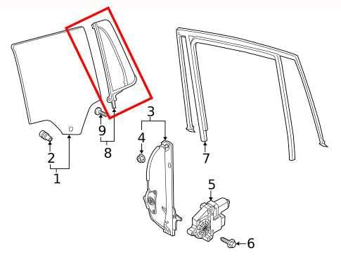 2018-2023 Volkswagen Atlas S Rear Left Side Door Window Fixed Vent Glass *ReaD* - Alshned Auto Parts